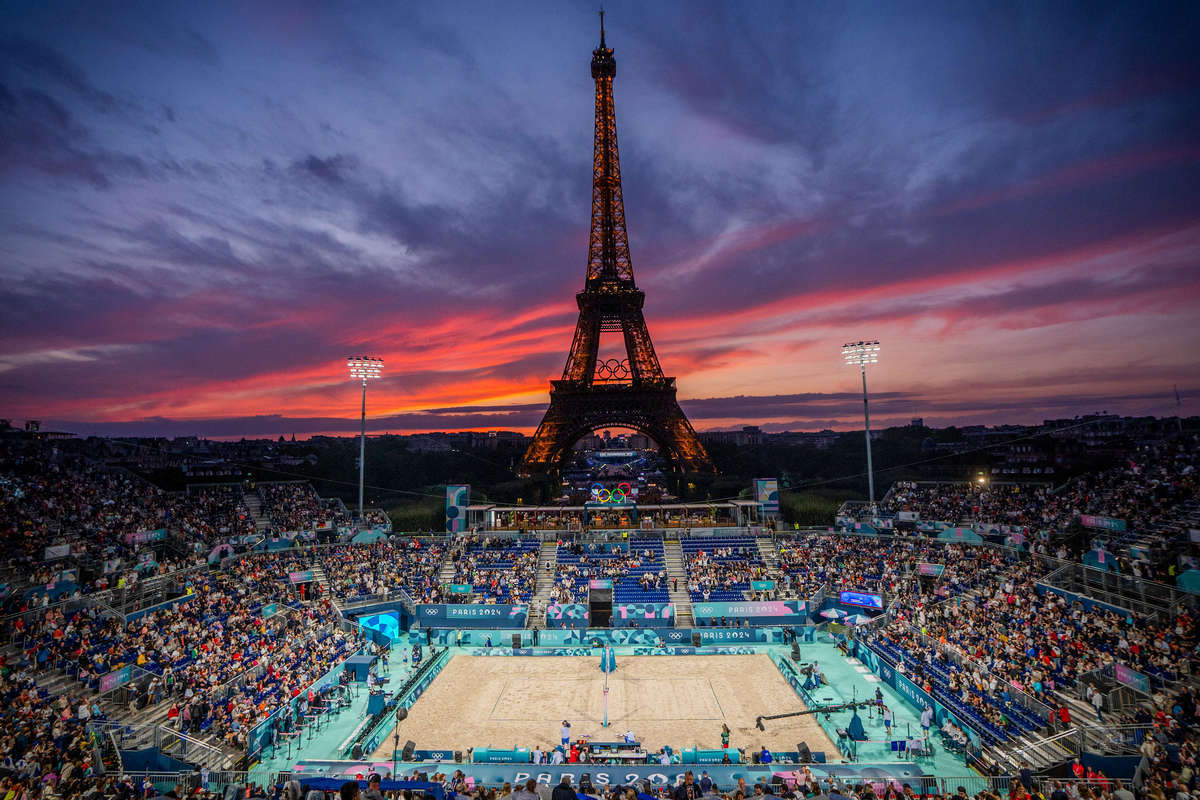 Atmosphère du match NBA à Paris